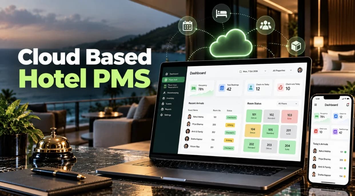 Cloud-Based Hotel PMS: Features, Benefits and How It Works