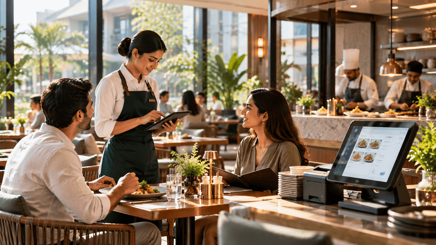 Hotel restaurant billing software and POS dashboard by IMPACT PMS