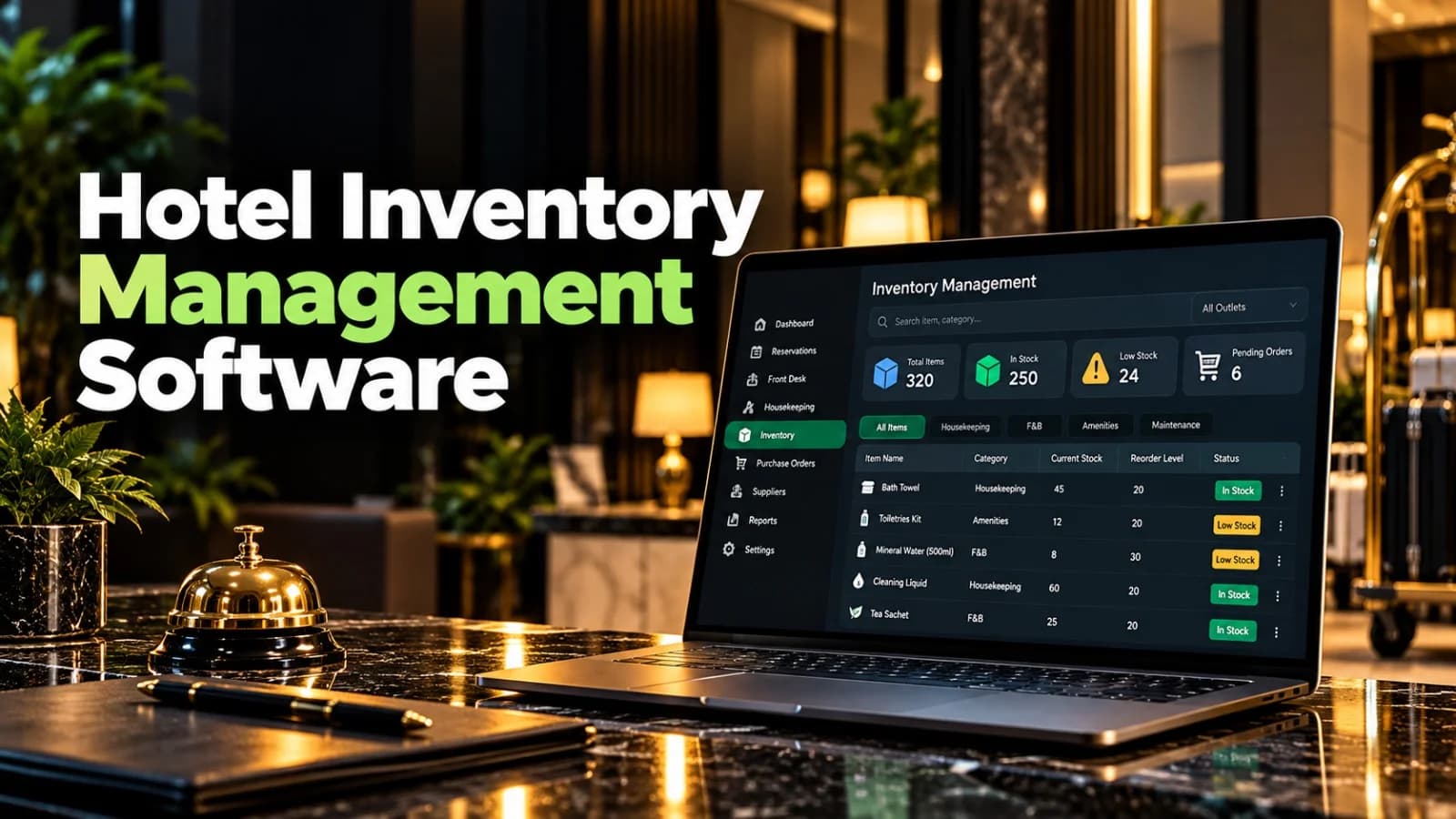 Hotel Inventory Management Software: How to Control Stock and Reduce Wastage